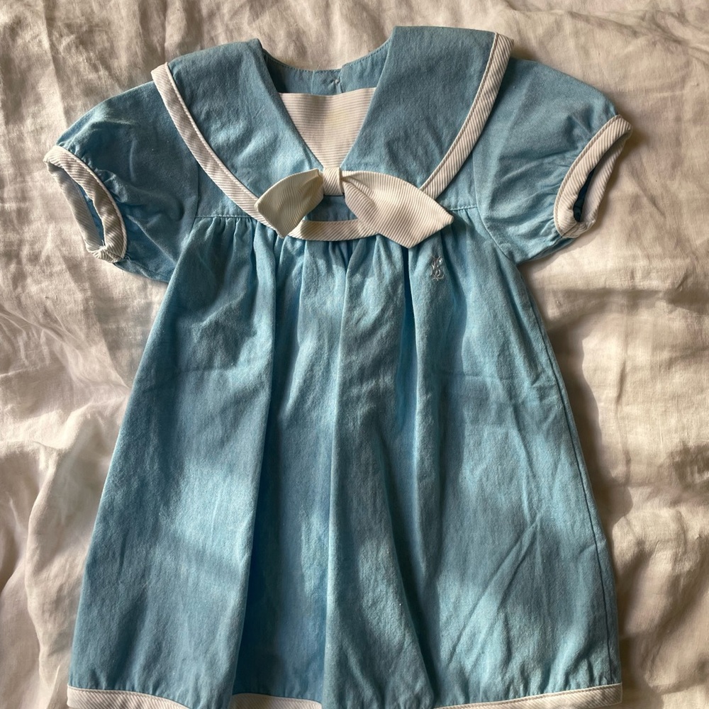 YSL vintage toddler dress